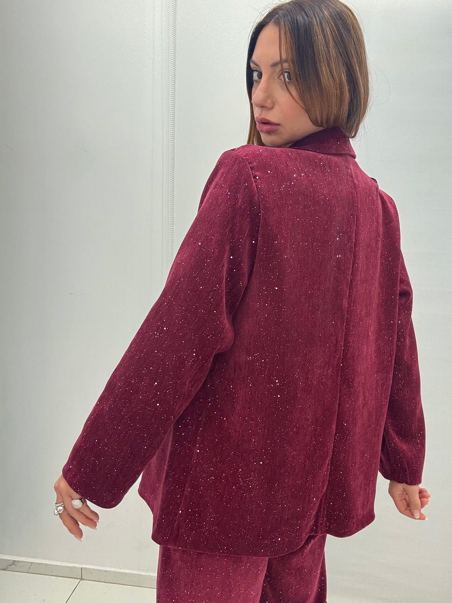 Tailleur Magic Bordeaux