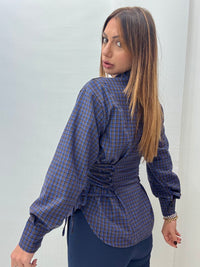 Camicia Stringata Blu