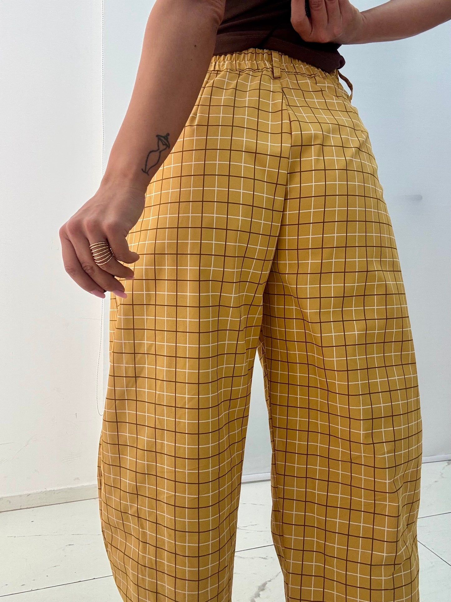 Pantalone Quadretti Just West