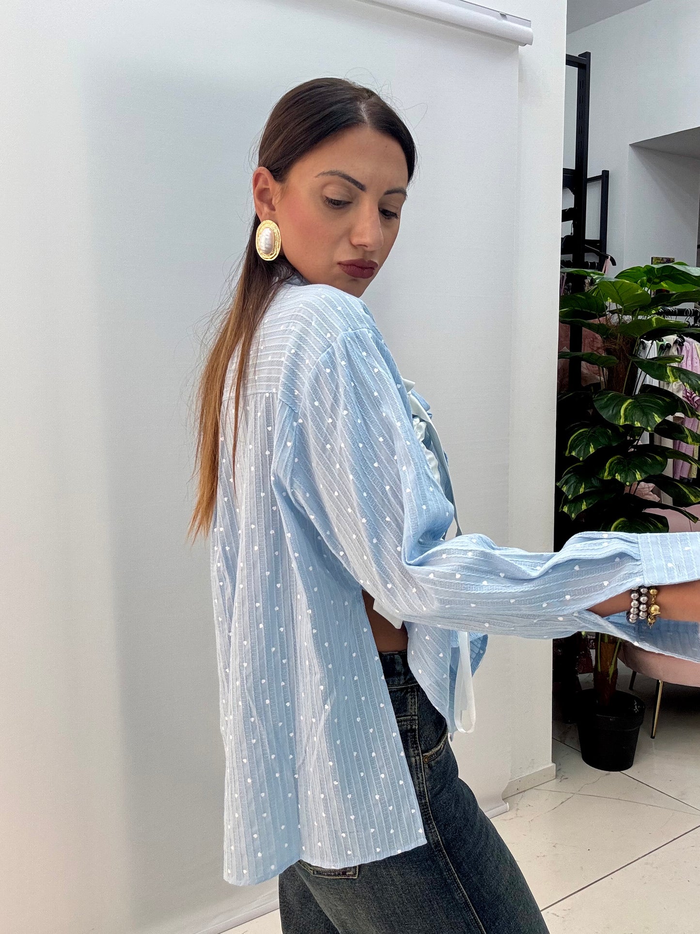 Camicia Fiocchi Azzurro