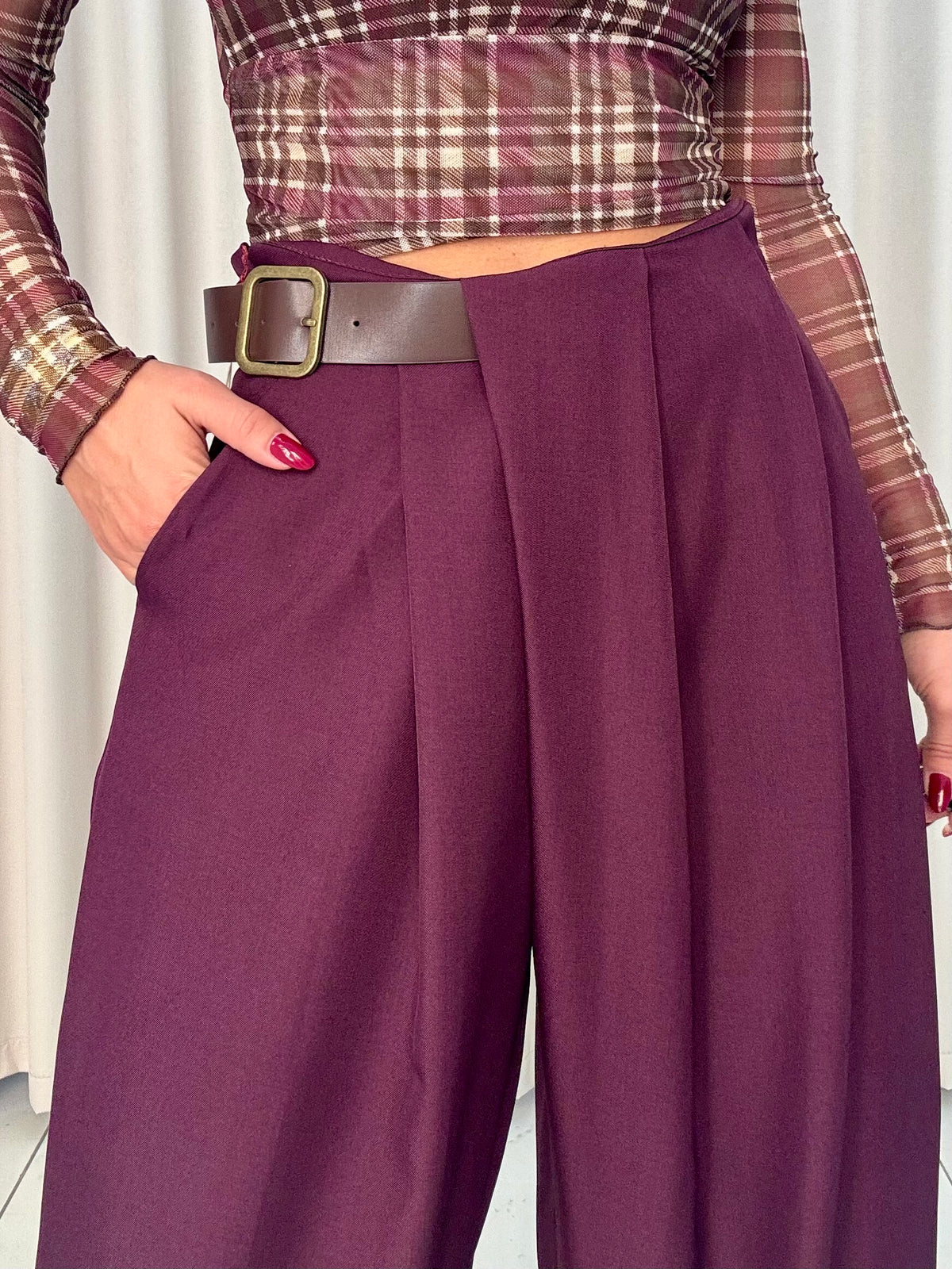 Pantalone art.9320 Bordeaux