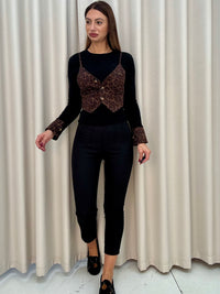 Pantalone Classic Nero
