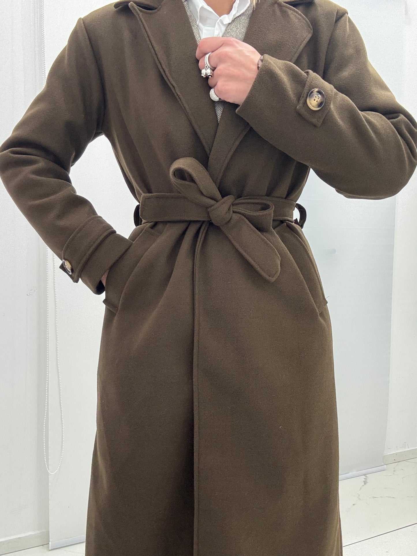 Cappotto Clarissa Marrone