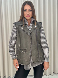 Gilet Vintage Effect