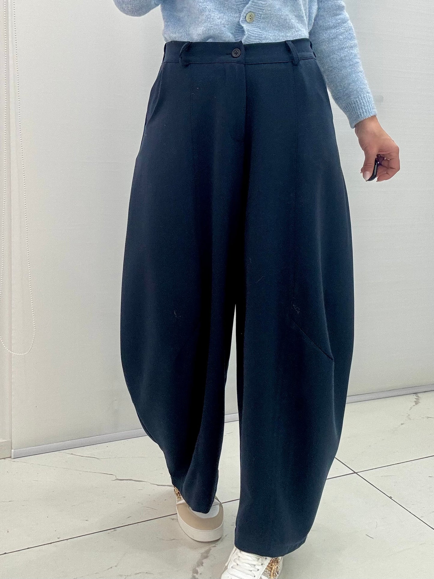 Pantalone Ballon art.66690 Blu