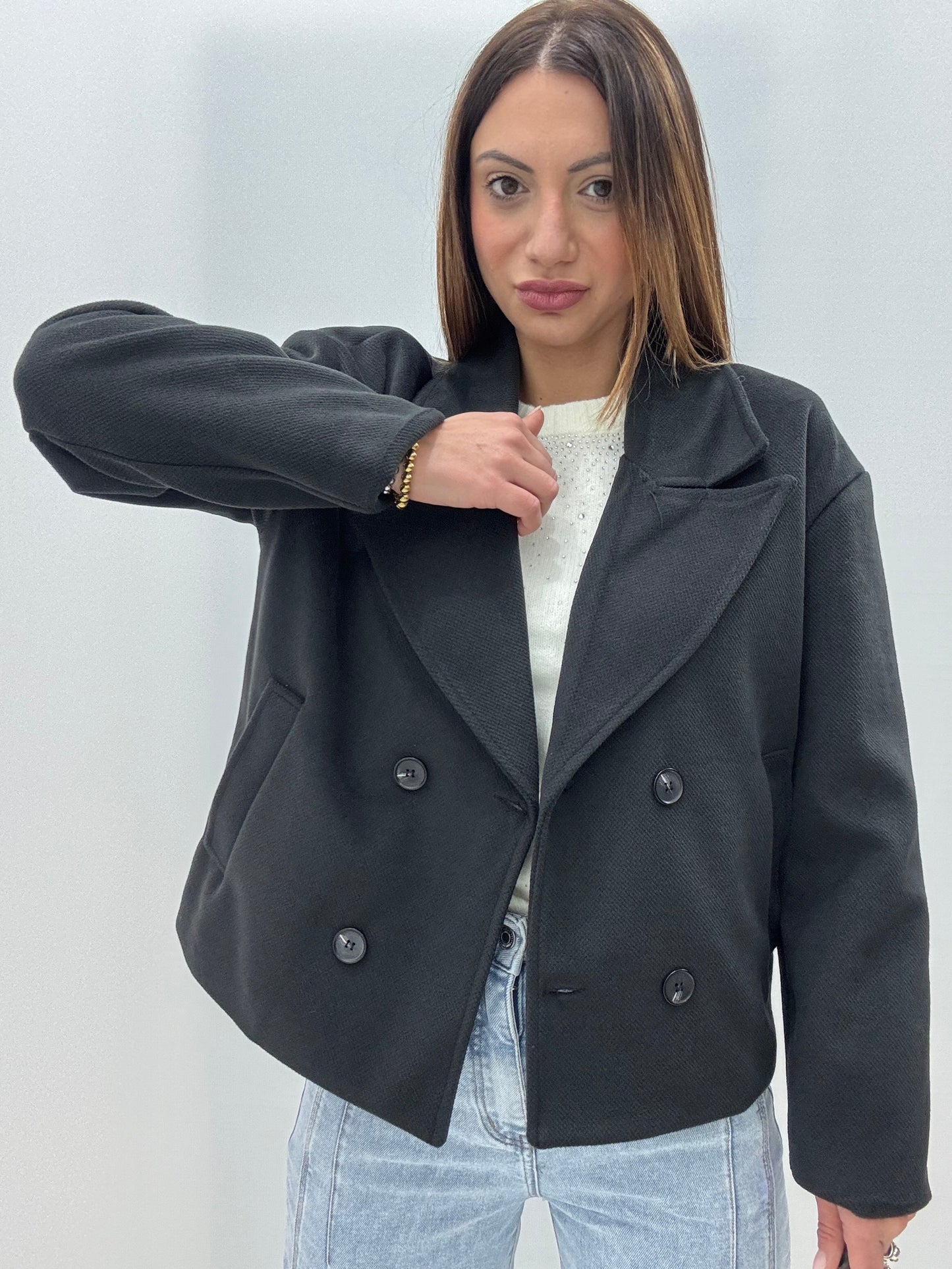 Cappottino Marika Nero