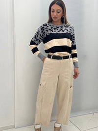 Pantalone Daino Cintura