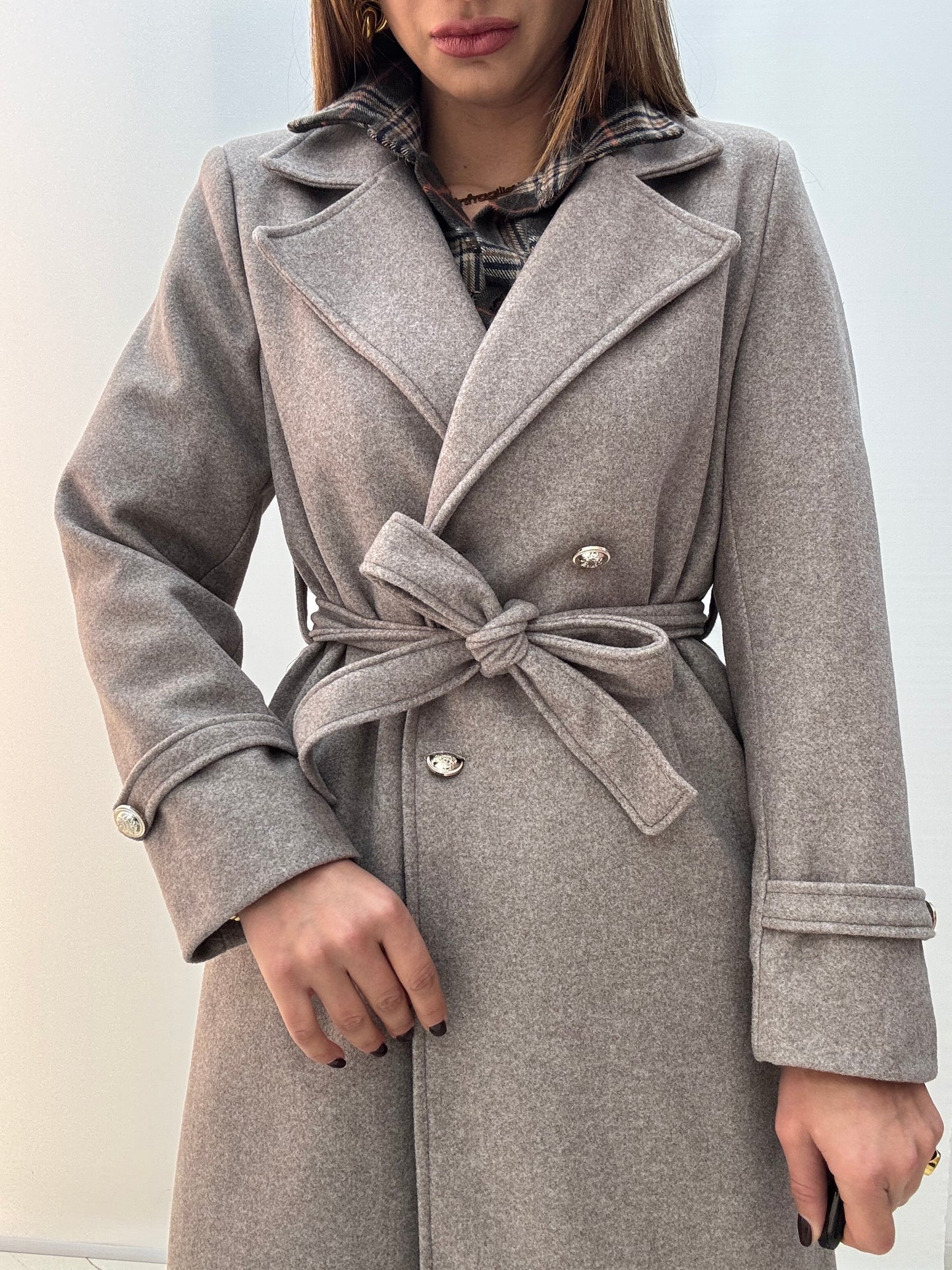 Cappotto Easy Tortora