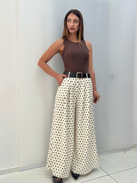 Pantalone Pois Panna