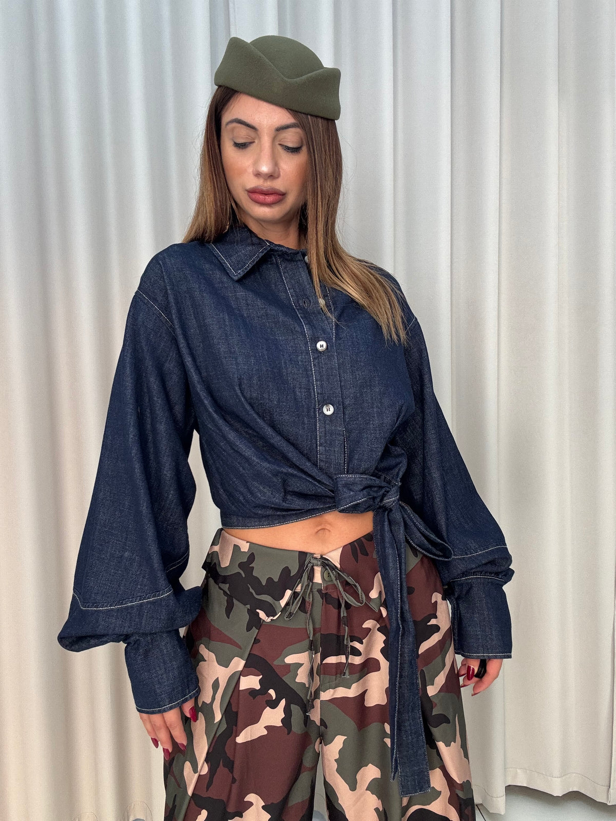 Camicia Perla Denim