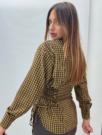 Camicia Stringata Giallo