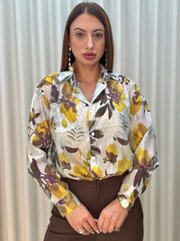 Camicia Flowers