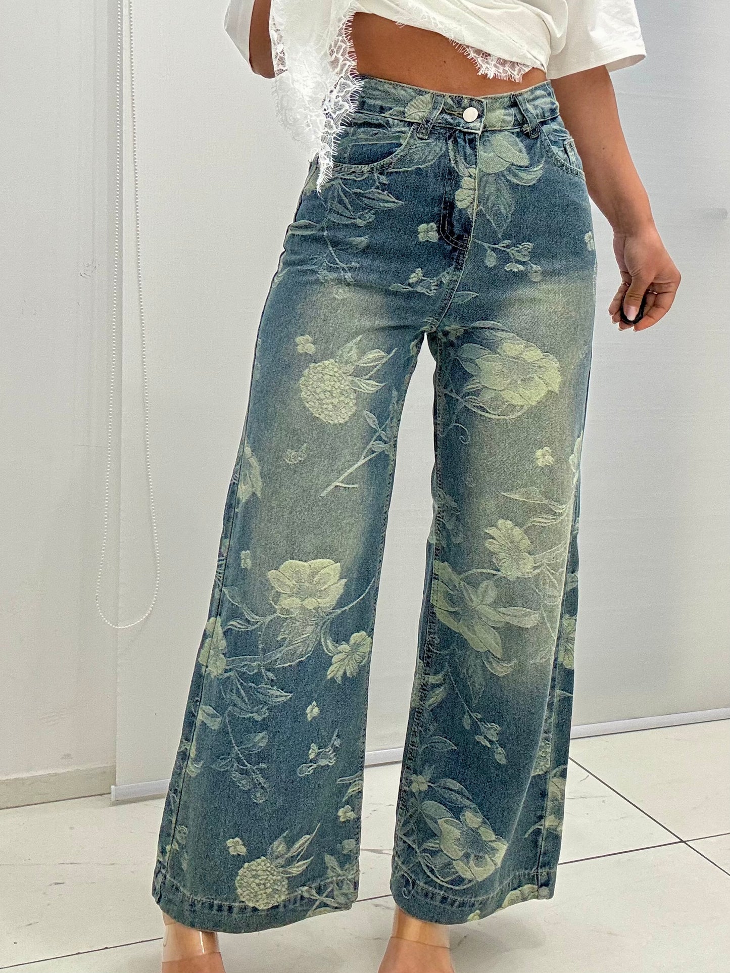 Jeans Flowers