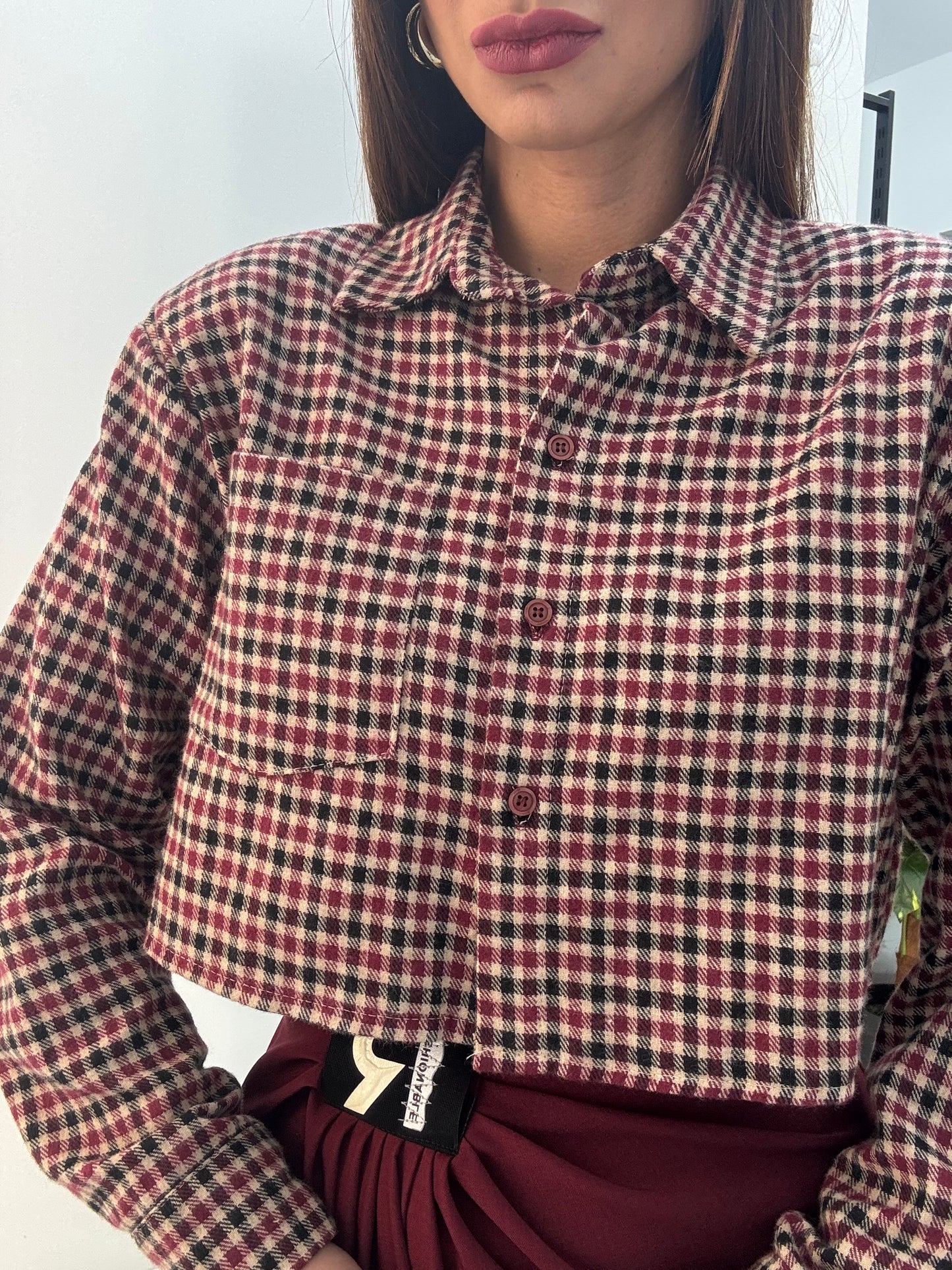 Camicia Ralph Bordeaux