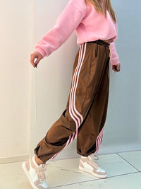 Pantatuta Candy Marrone-Rosa