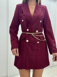 Abito Giacca Bordeaux