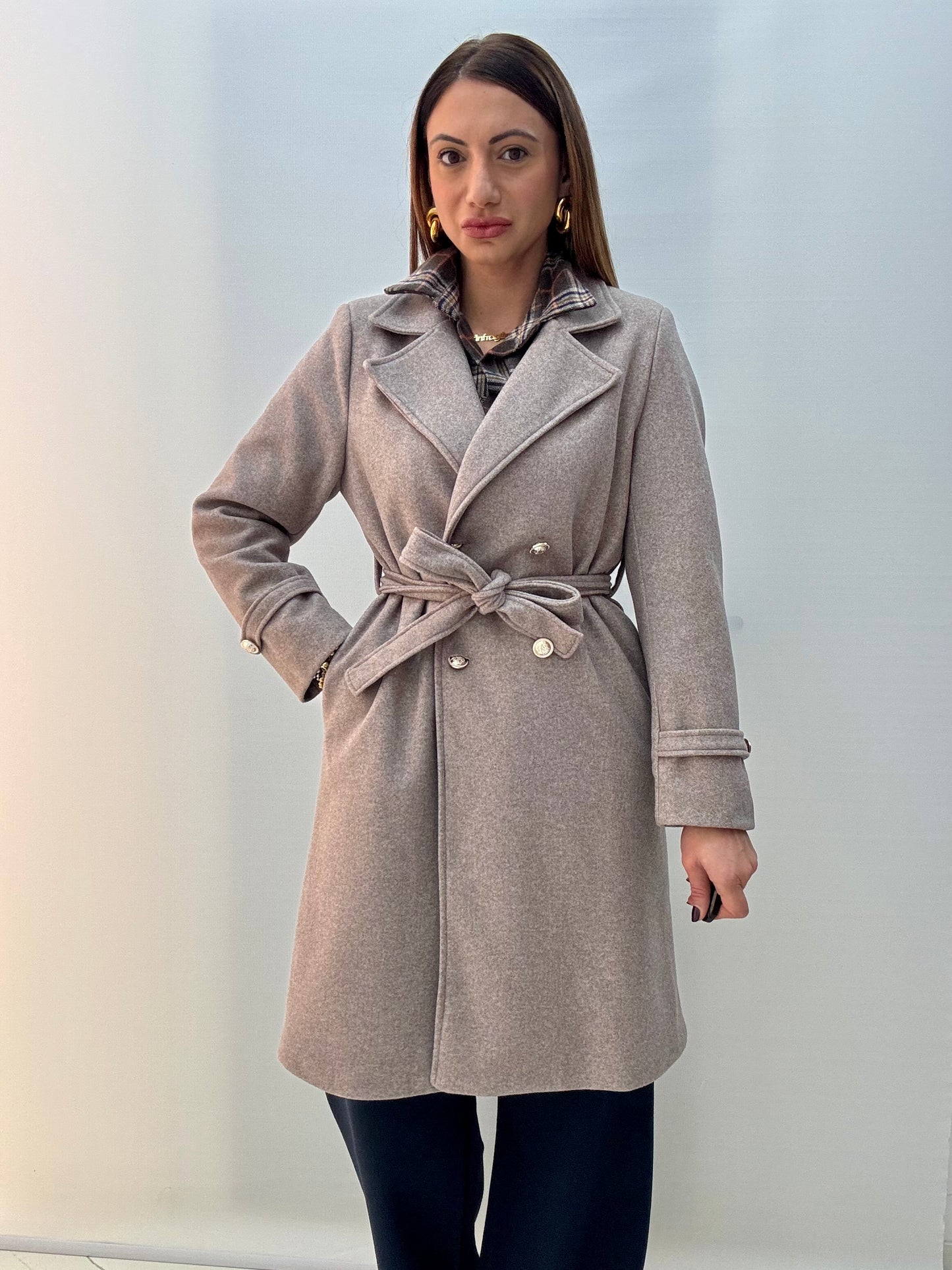 Cappotto Easy Tortora