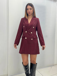 Abito Giacca Bordeaux
