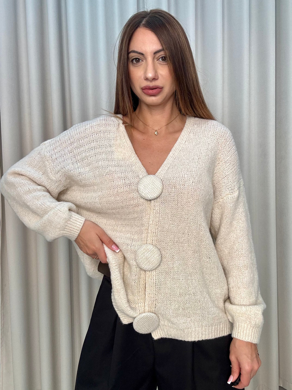 Cardigan Big Botton