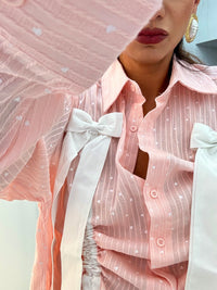 Camicia Fiocchi Rosa