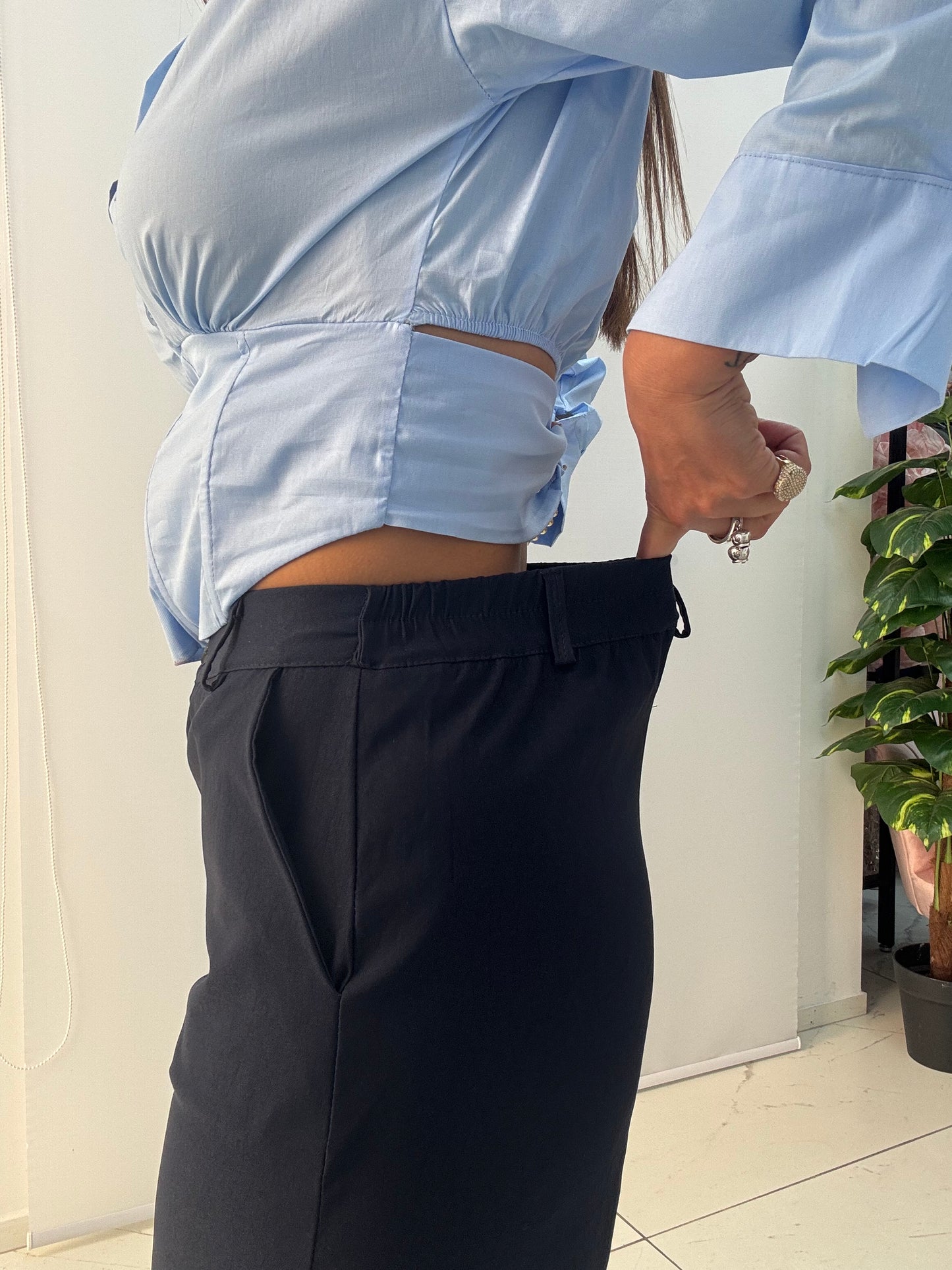 Pantalone Ballon Art. Blu