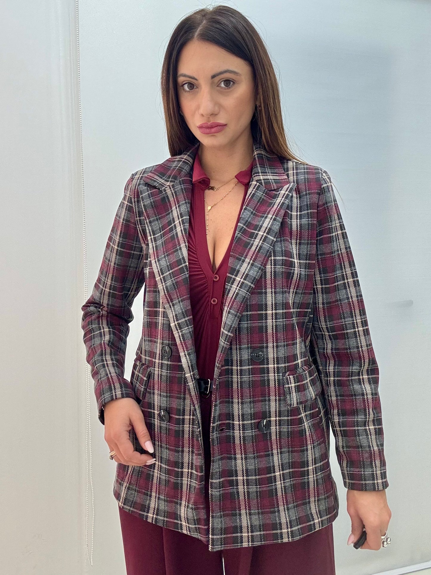 Giacca art 6726 Bordeaux