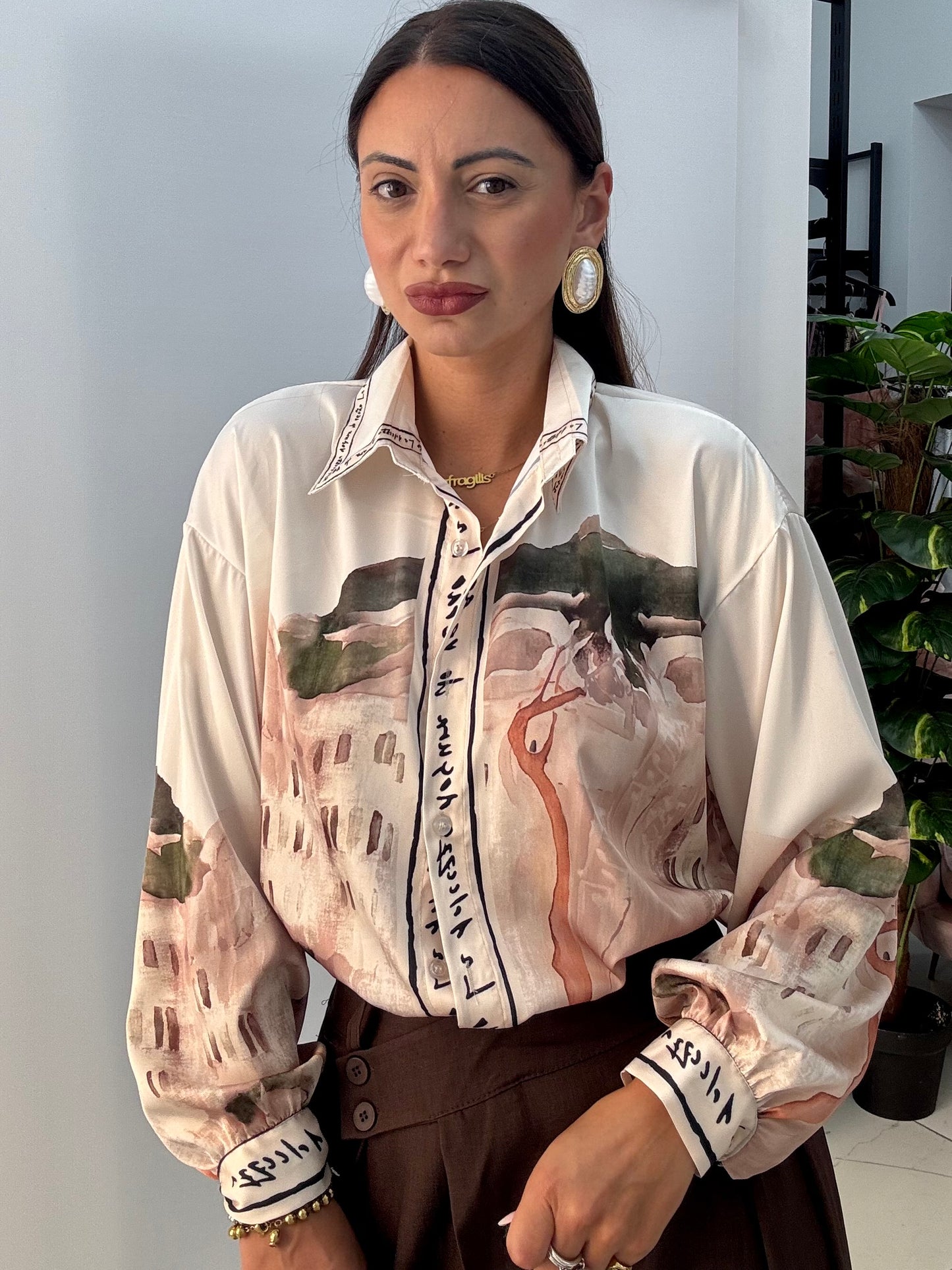 Camicia Panorama Bianco