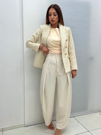 Pantalone art.16090 Panna
