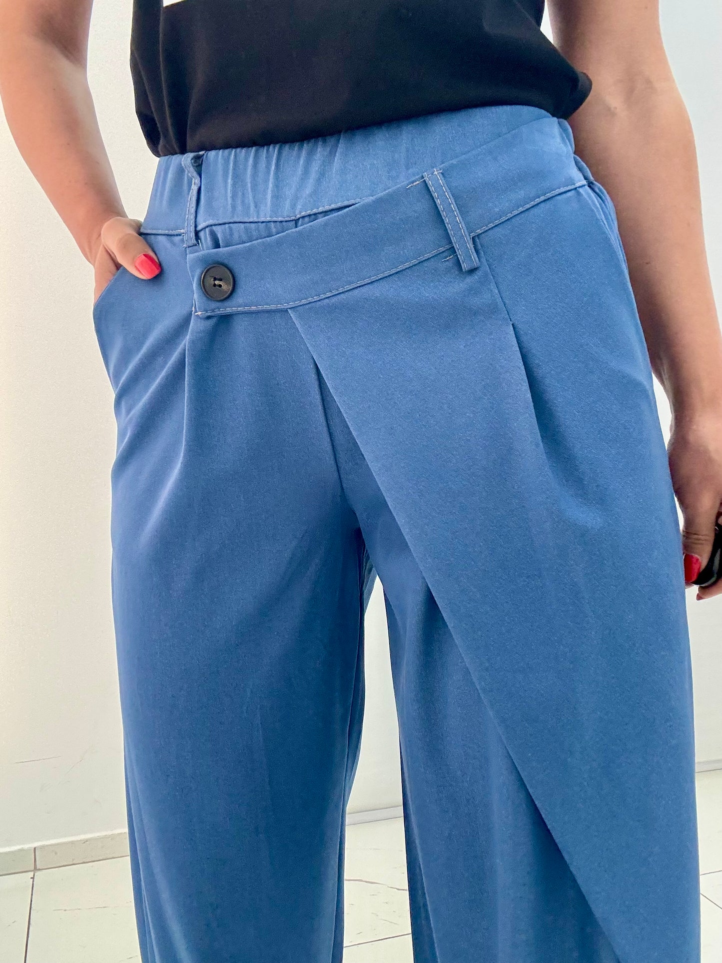 Pantalone Effetto Denim