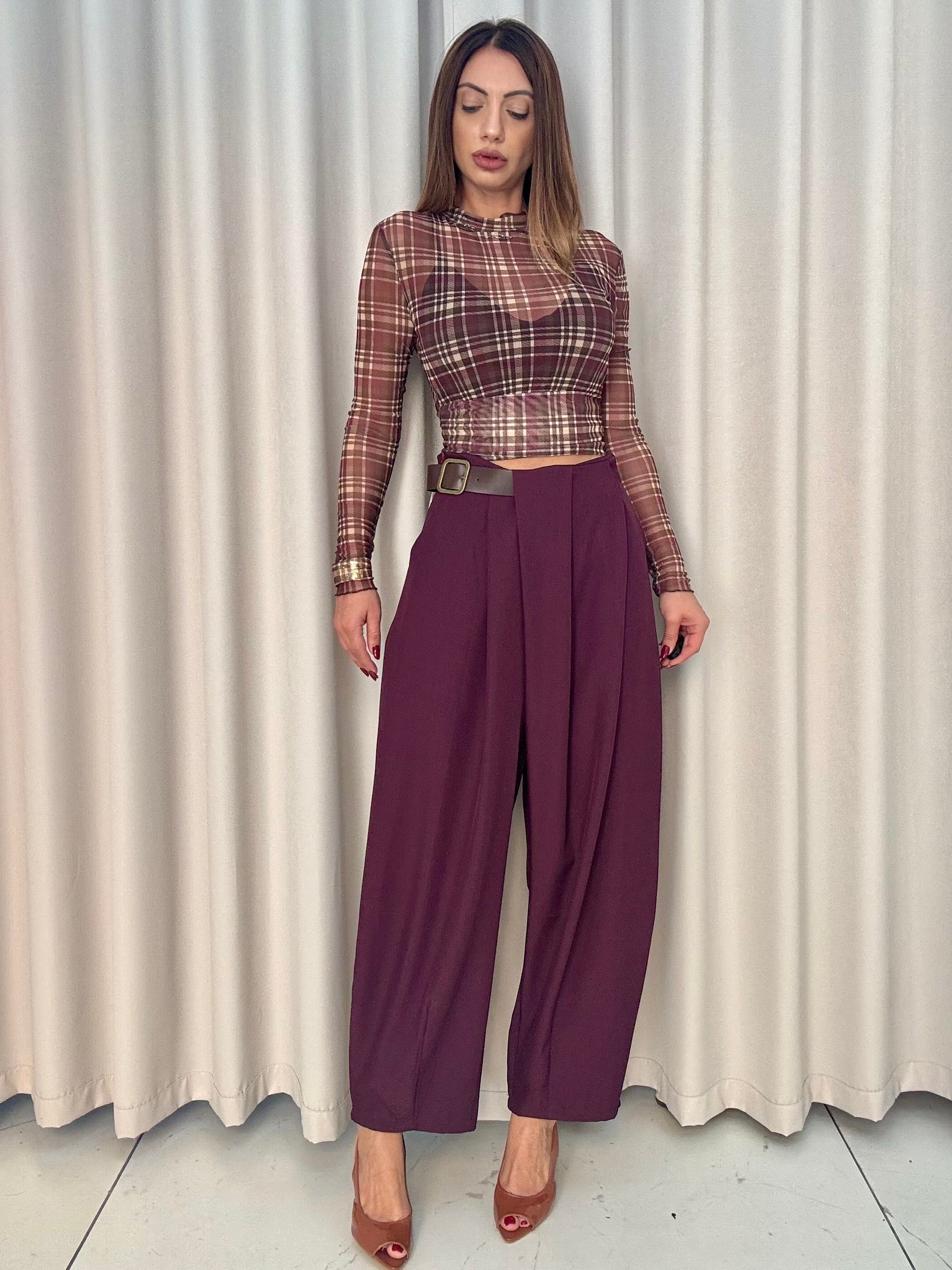Pantalone art.9320 Bordeaux
