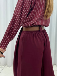 Pantalone Celebrity Bordeaux