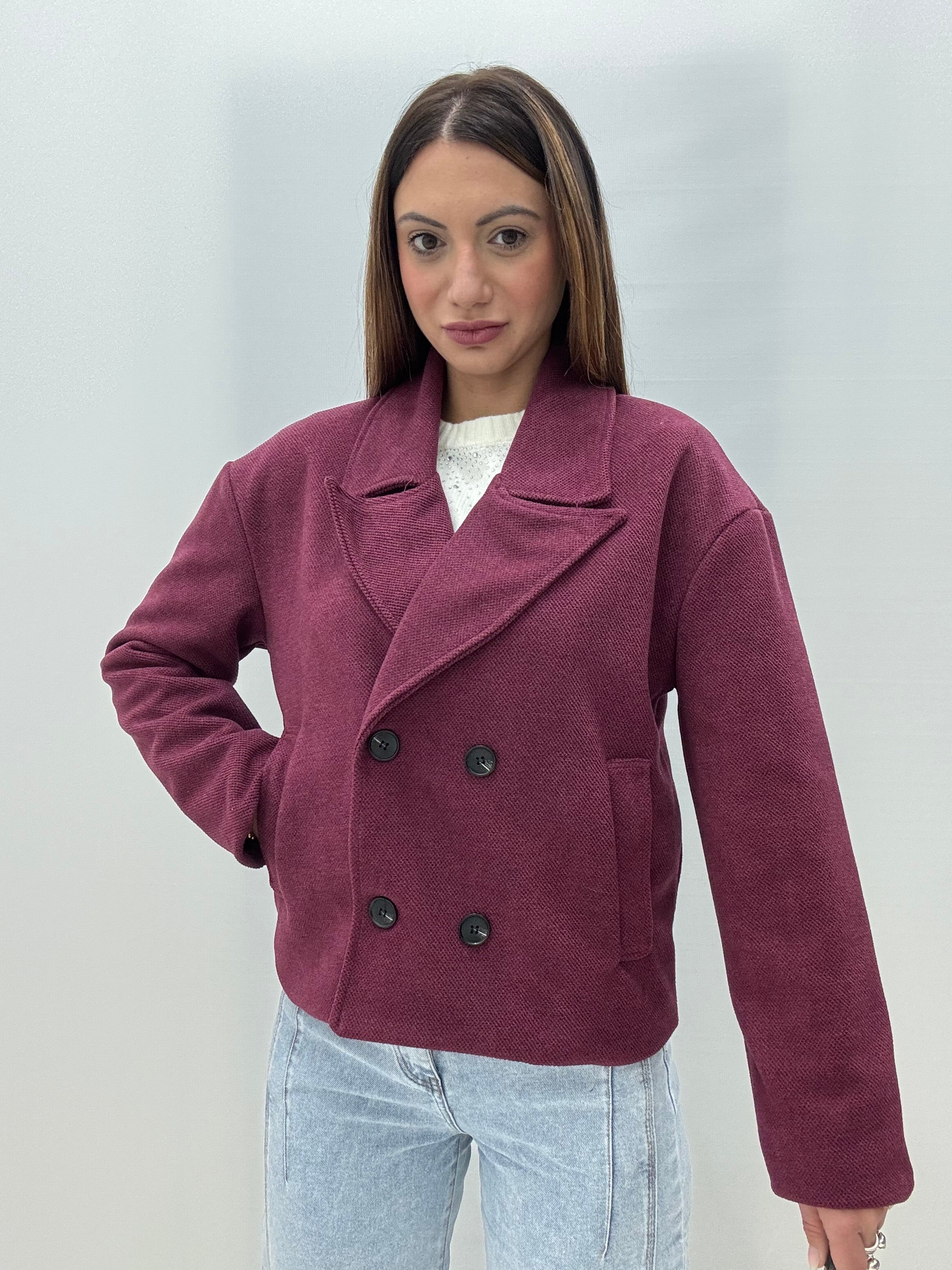 Cappottino Marika Bordeaux