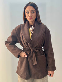 Cappottino Lucrezia Marrone