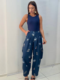 Pantalone Ballon Flowers
