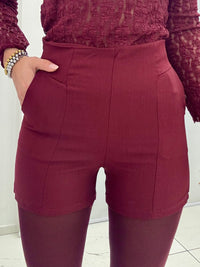 Short Livia Bordeaux
