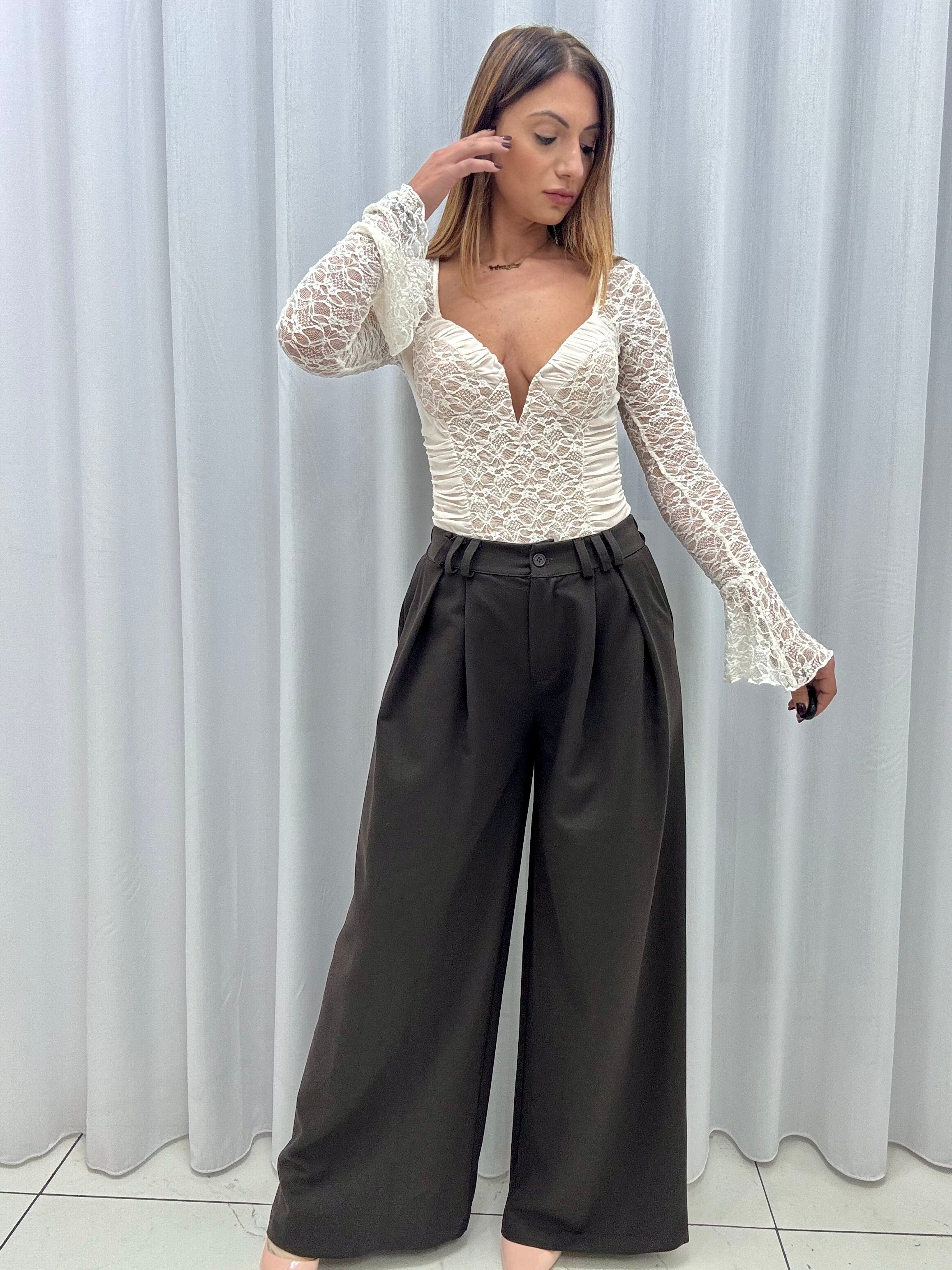 Pantalone art.19626 Marrone