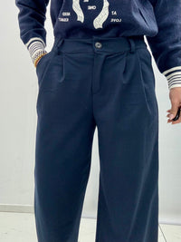 Pantalone Palazzo art.5850 Blu