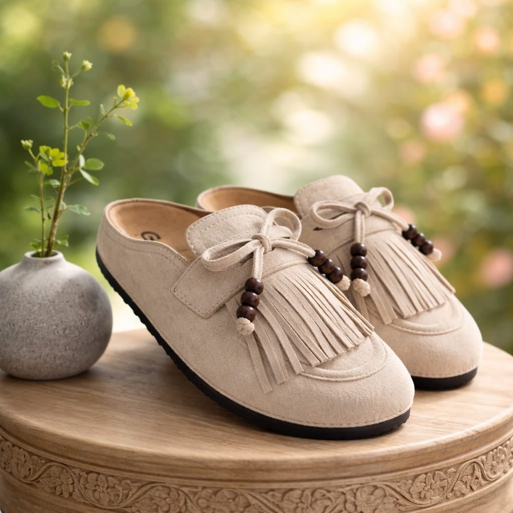 Sabot Frange Beige