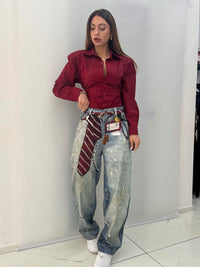 Jeans Cravatta Fake