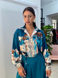 Camicia Panorama Ottanio