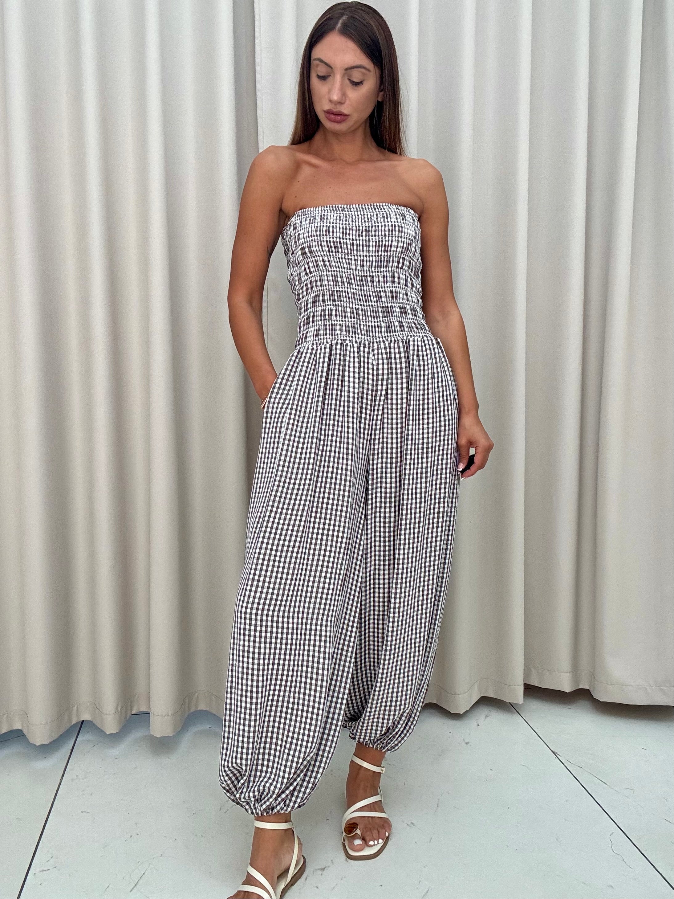Jumpsuit Quadretti