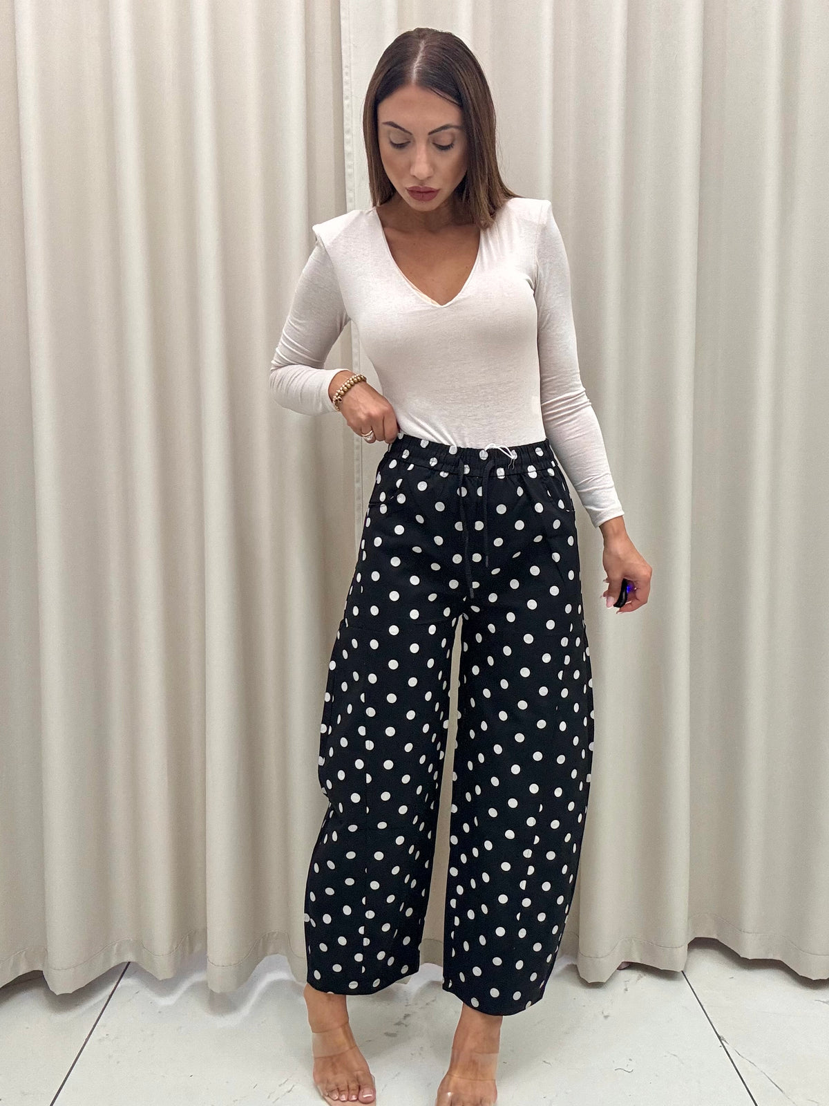 Pantalone Ballon Pois