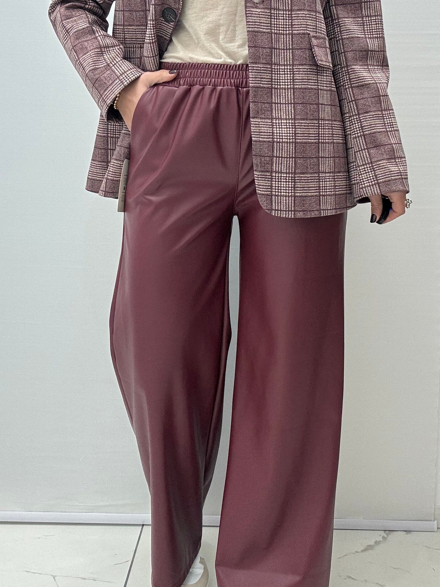 Pantalone Bea Bordeaux
