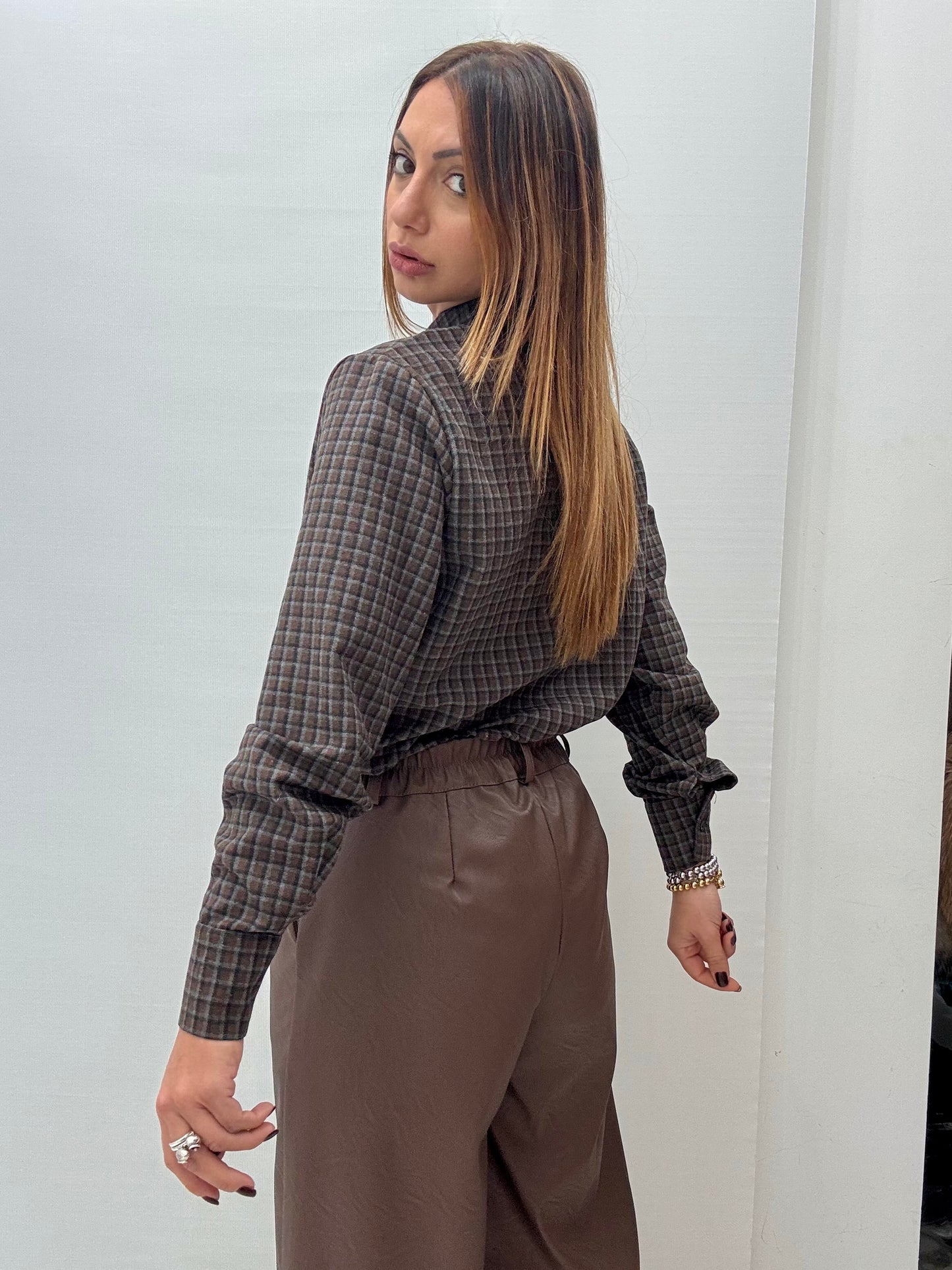 Camicia art.6792 Tortora