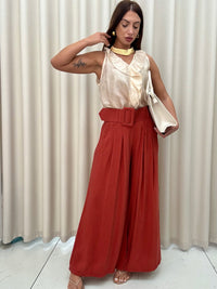 Pantalone Ruggine Color