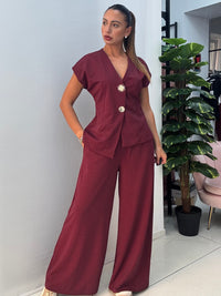 Set Girasole Bordeaux