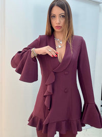 Abito Giacca Rouches