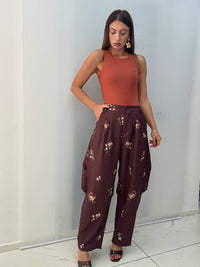 Pantalone Ballon Flowers