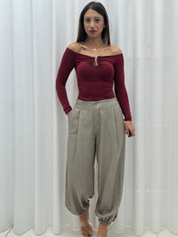 Pantalone Ballon Angel Tortora