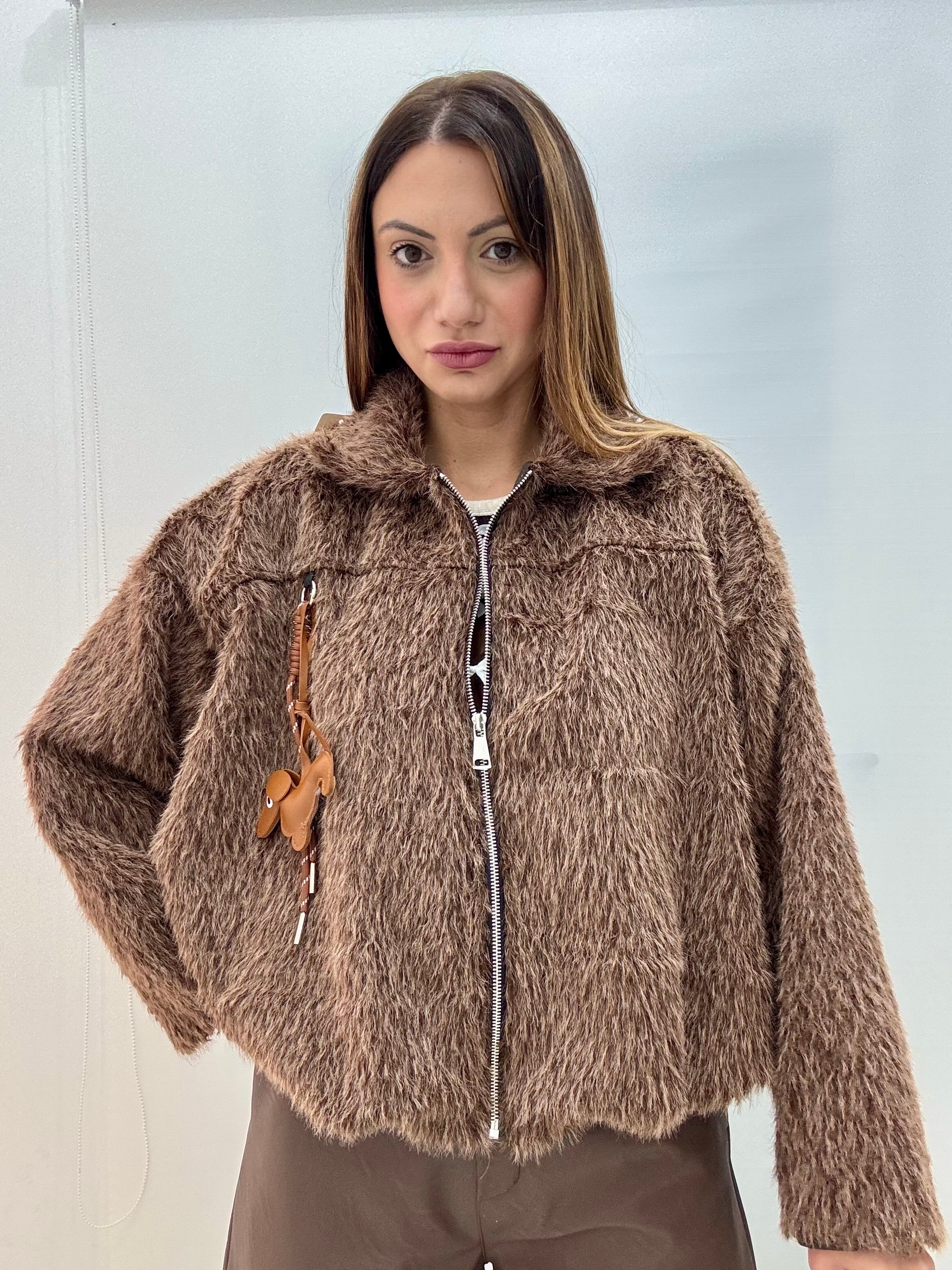 Bomber Bassotto Marrone